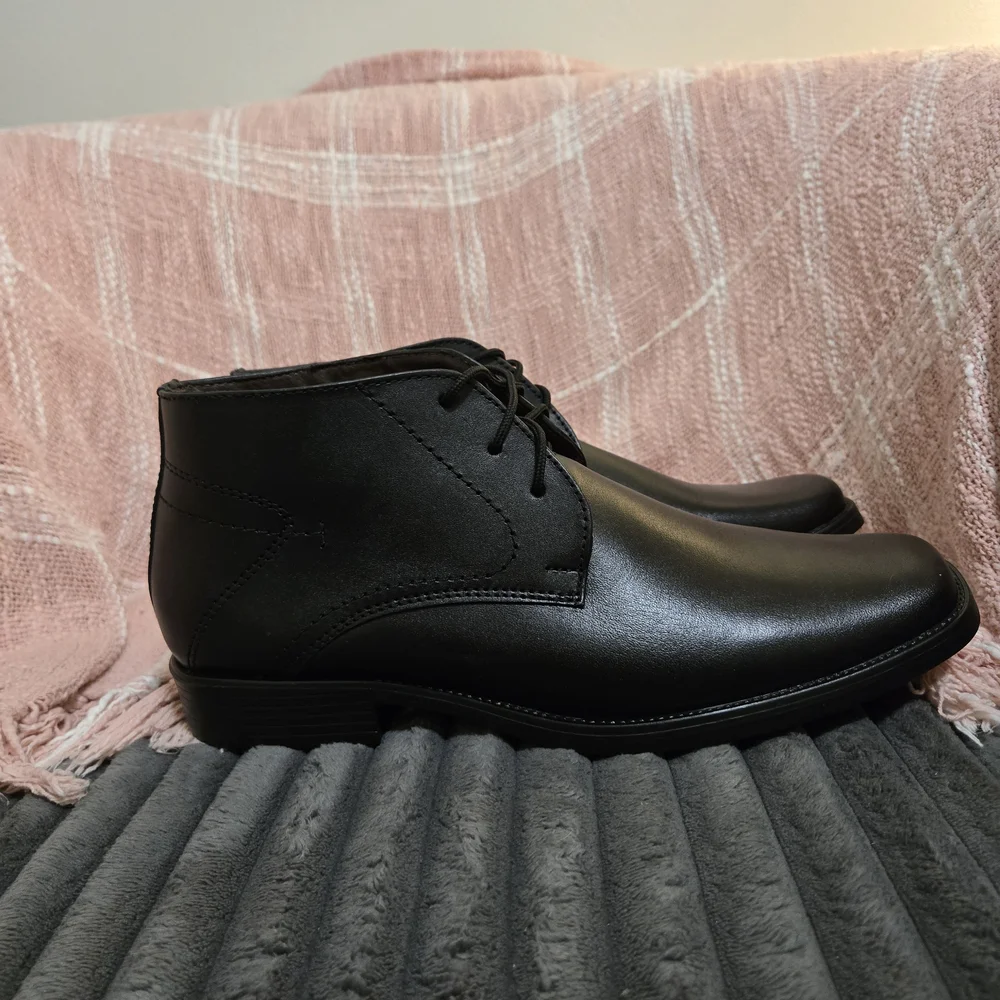 Mens 10.5 Full Leather chukka boots or dressy ankle boots Mad In Guatmalia - Picture 5 of 12